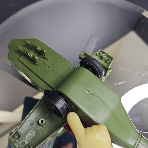 Vintage Excite Air Patrol Remote Control Helicopter 9.5 Inch Tested Read - Picture 8 of 9